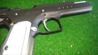 TANFOGLIO LIMITED CUSTOM 9mm pistol [upl. by Ennylcaj]