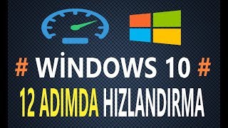 Windows 10 Hızlandırma Gereksiz uygulamaları kapatma [upl. by Ridley]