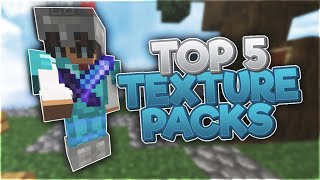 Top 5 BEST PvP Texture Packs In Minecraft FPS BOOST [upl. by Adlesirhc107]