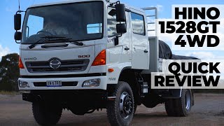 4WD Hino 1528 GT  Quick Off Road Test and Review [upl. by Jasmin]