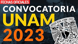 Convocatoria UNAM 2023 [upl. by Saberio]