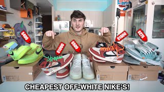 I Bought The Cheapest OffWhite Nikes On The Internet [upl. by Dlabihcra]