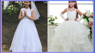 ✔ 20 Vestidos para Primera Comunión  Ideas para Primera Comunión Niña [upl. by Ahsikym]