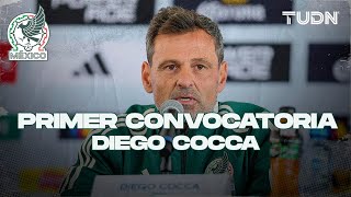 🔴 EN VIVO  Primer convocatoria de Diego Cocca  Selección Mexicana  TUDN [upl. by Trella]