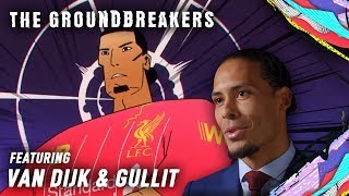 Virgil van Dijk Playing As A Striker [upl. by Dennard]