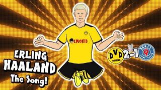 💥Erling Haaland  the song💥 Dortmund vs PSG Parody Champions League Highlights Håland Wonder Goal [upl. by Enoed273]