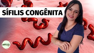 Sífilis Congênita Profa Juliana Mello [upl. by Anatak]