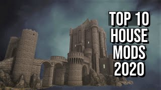 Top 10 Best Skyrim House Mods  PC amp XBOX [upl. by Ahsika144]