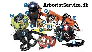 My Minimum Tree Climbing Equipment  Arborist Tree Climbing Gear [upl. by Ellehcit991]