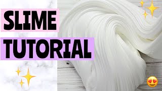 HOW TO MAKE SLIME Simple amp Easy Slime Recipe  2 Minute Easy Slime Tutorial Glue and Borax Slime [upl. by Eidac934]