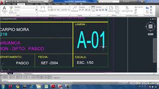 1 AutoCAD Intermedio  Lectura de Planos [upl. by Llerrac943]