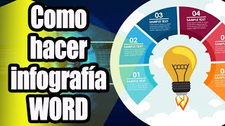 Como hacer una infografía profesional en WORD [upl. by Korfonta164]