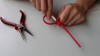 How to remove OffWhite™ zip tie tag [upl. by Adnor]