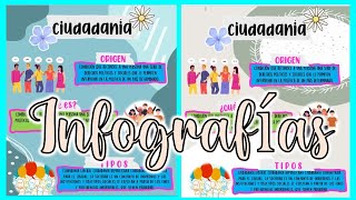 ✨Cómo hacer Infografía en Word🦉💻 [upl. by Johansen]