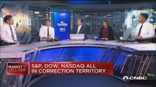 Dow drops 1100 points continues fastest 10 drop in history [upl. by Riem]