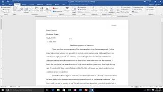 How To Add A Header In Microsoft Word [upl. by Hopper]