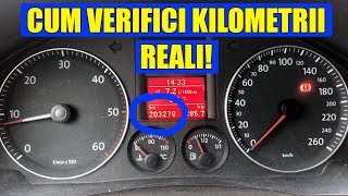 Cum verifici kilometrii km reali la VW Skoda Audi Seat cu interfata VCDS VAGCOM [upl. by Agosto798]