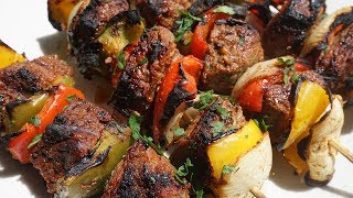 How to make beef kabobs Easy Beef Kabobs Recipe [upl. by Ardnola]