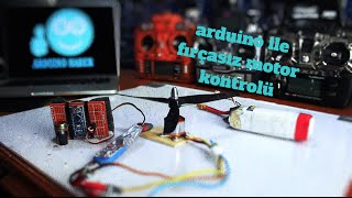 Arduino Brushless Fırçasız Motor Kontrolü [upl. by Hanyaz]