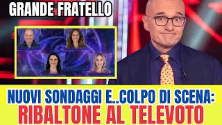 GRANDE FRATELLONUOVI SONDAGGI ECOLPO DI SCENA RIBALTONE AL TELEVOTO [upl. by Reivax592]