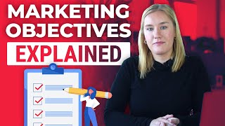 Marketing Objectives Explained  10 Examples [upl. by Elma677]