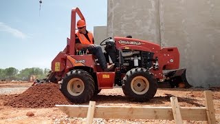 Ditch Witch RT45 RideOn Trencher [upl. by Ttelrahc]