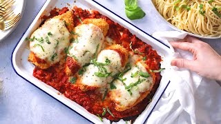 Chicken Parmesan with Homemade Marinara Sauce [upl. by Irafat]