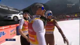 Kamil Stoch 2515m PLANICA Rekord Polski [upl. by Nahtan909]