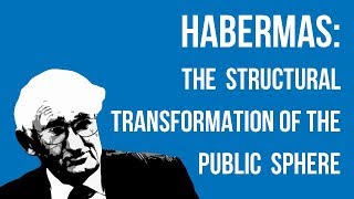 Habermas The Structural Transformation of the Public Sphere [upl. by Montfort]