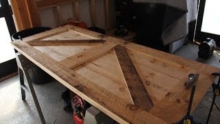 How To Build A Board and Batten Door [upl. by Goldi]