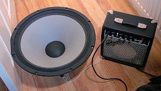 Guitar Speaker Test And Replacement [upl. by Ainelec]