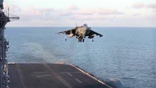 AV8B Harrier Landing and Take Offs [upl. by Selry]