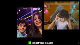 RAOUF BELKACEMI REACTION TIKTOK صريح جدا [upl. by Rudelson]