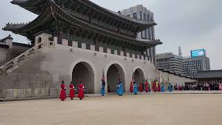 Gyeongbokgung Palace  Seoul 🇰🇷 [upl. by Ahsya]