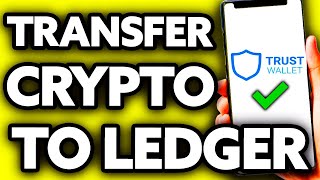 How To Transfer Crypto from Trust Wallet to Ledger Nano X EASY [upl. by Annuahsal]