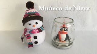 Como hacer un Muñeco de Nieve [upl. by Ninel249]