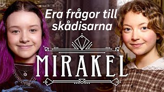 Julkalendern Mirakel LillaAktuelltSVT pratar med skådespelarna [upl. by Aili]