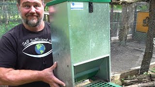 FeedOMatic Chicken Feeder Review [upl. by Eened]