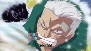 One Piece Episode 624 Smoker Vs Doflamingo Full Fight HD [upl. by Ogu]