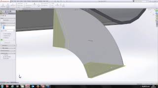 Using Advanced sheet metal functionality in SolidWorks [upl. by Lochner]