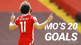 Mo Salahs 20 Premier League Goals  202021 ⚽️ [upl. by Naus]