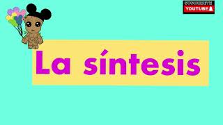 LA SINTESIS  5 DE PRIMARIA [upl. by Noteek]