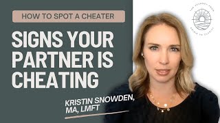 Signs Your Partner is Cheating [upl. by Alletse]