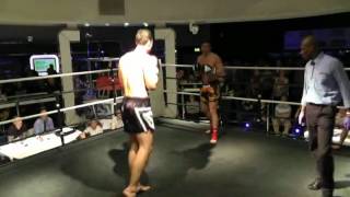 Tristan Tate vs Martyn Flood ISKA British Title Fight [upl. by Arleyne]