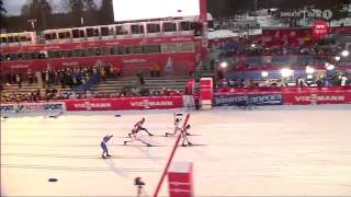 Petter Northug GOLD  Sprint Final Classic Falun 2015 [upl. by Htebsle]