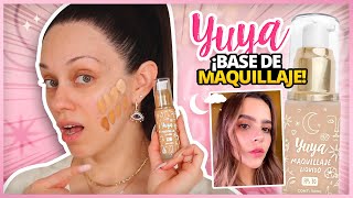 YUYA BASE DE MAQUILLAJE SOLAMENTE 8 TONOS LA PONEMOS A PRUEBA EXTREMA [upl. by Martella]