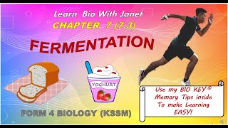 Biology Form 4 KSSM Chapter 7 73 Fermentation part 1 [upl. by Meredith]