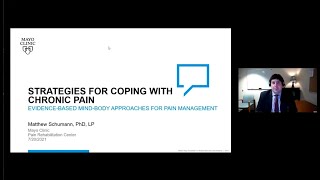 Strategies for Coping with Chronic Pain  2021 [upl. by Ellehsad]