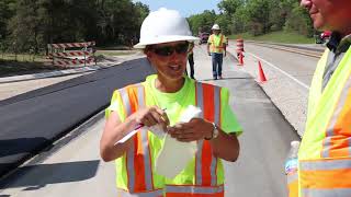 HMA Paving Operations Video 3 – Paving Operations [upl. by Iiette512]