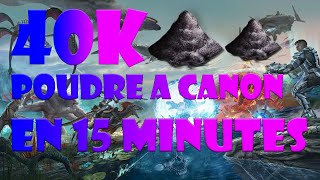 ARKTUTO COMMENT FARME DE LA POUDRE A CANON rapide et solo xbox one [upl. by Nedra]